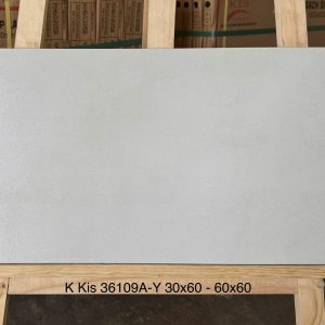 Gạch KIS 36109A-Y 30x60 Xám Xi Măng Mờ