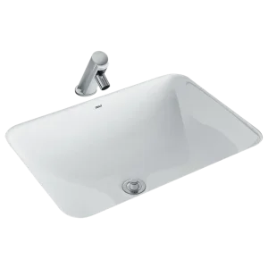 Chậu rửa mặt lavabo âm bàn INAX AL-2298V/BW1 men Aqua Ceramic