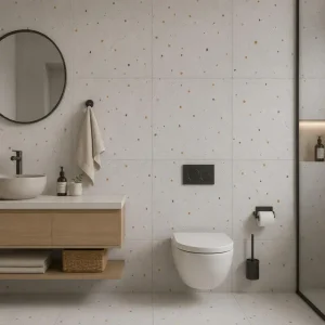 Alternative view of Gạch lát nền Việt Nam Ý Mỹ Terrazzo P65077H
