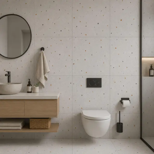 Gạch lát nền Việt Nam Ý Mỹ Terrazzo P65077H