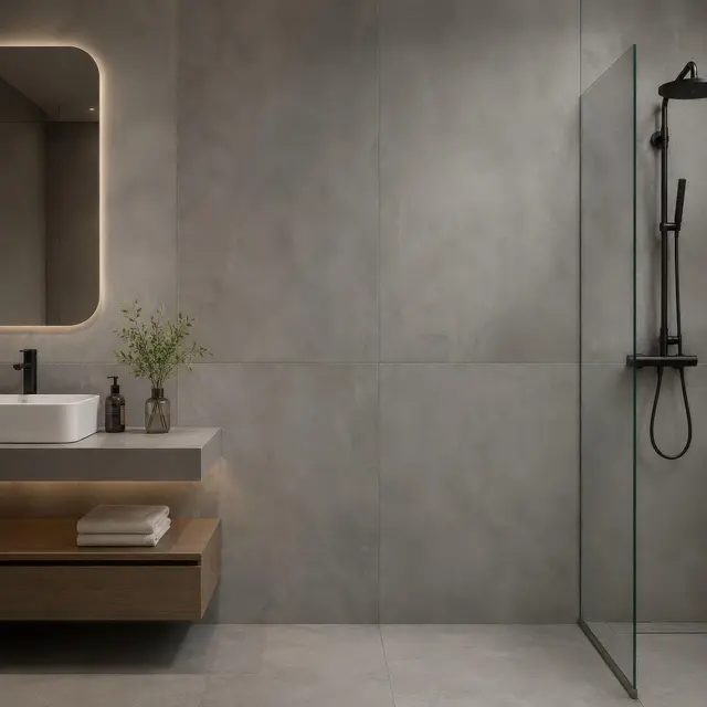 Gạch ốp lát Ấn Độ VienDuong Vân xi măng VELVETGREY(R9)