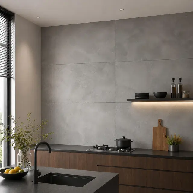 Gạch ốp lát Ấn Độ VienDuong Vân xi măng VELVETGREY(R9) - Ảnh 5