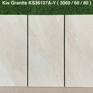 Gạch KIS KS36127A 30x60 Kem Nhạt Mờ