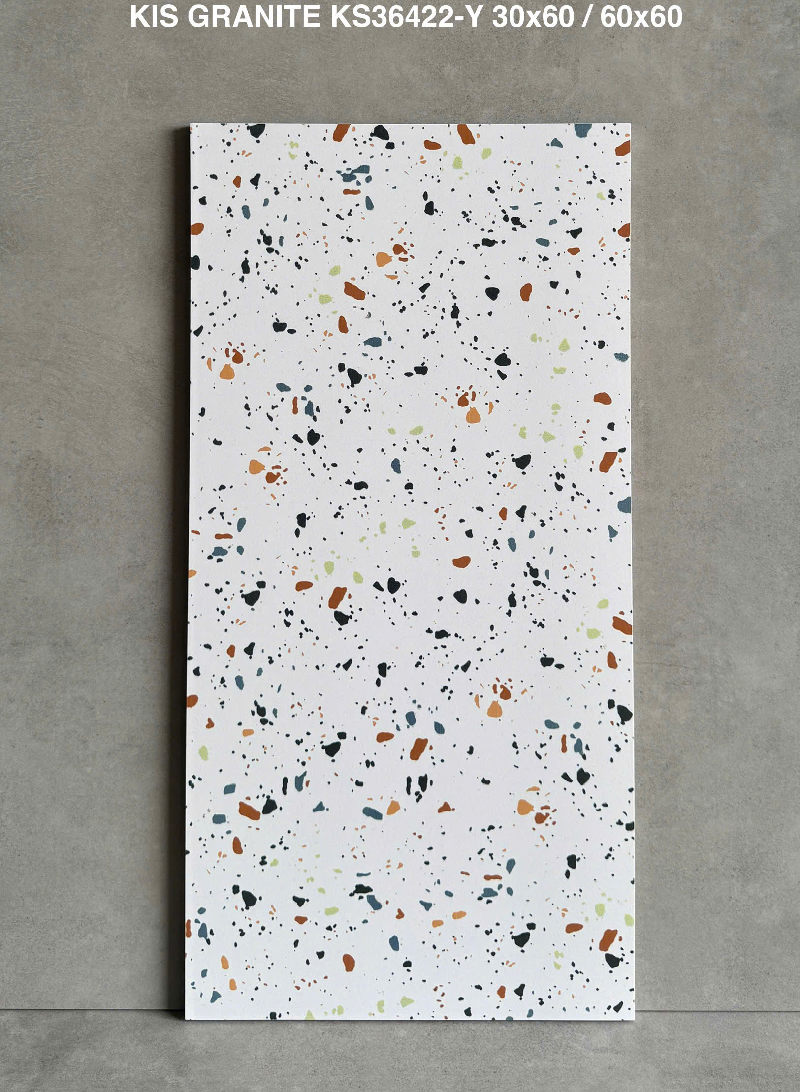 Gạch Terrazzo KIS KS36422 60x60 Bề Mặt Mờ