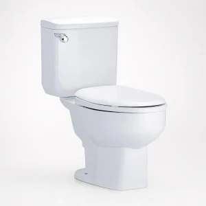 Bồn Cầu 2 Khối COTTO C1163 Dòng Vandoria Trắng Thân Dài