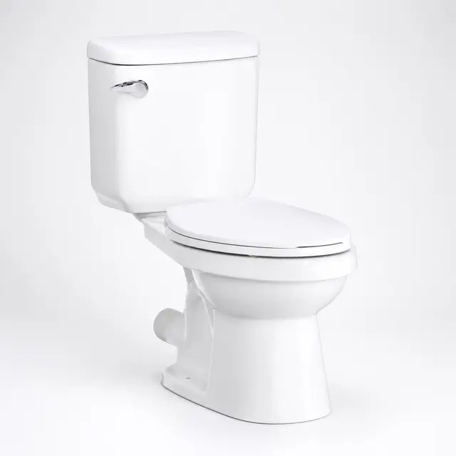 Bồn Cầu 2 Khối COTTO C1375 Dòng Alex Trắng Thoát Ngang