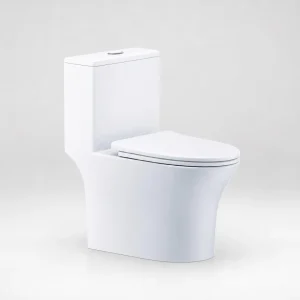 Bồn Cầu 1 Khối Caesar C1391 Trắng Thân Dài