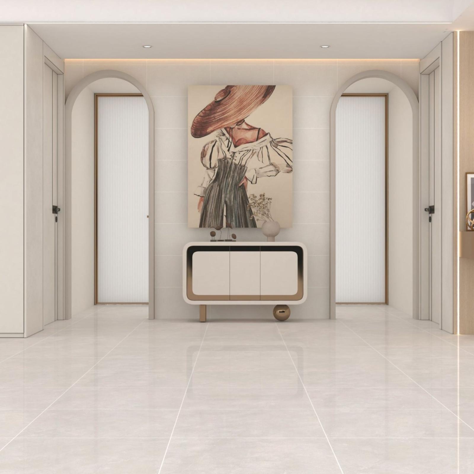 Gạch Đồng Tâm CATANIA002-FP-H+ 60x60 Kem Marble Bóng - Ảnh 2