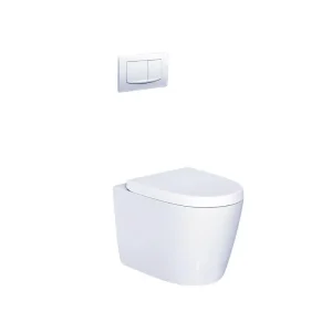 Bồn Cầu Treo Tường Caesar CPT1505 (Kèm Két Nước Âm Tường) Trắng