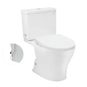 Bồn Cầu 2 Khối TOTO CS326DE4#XW Trắng Thân Dài